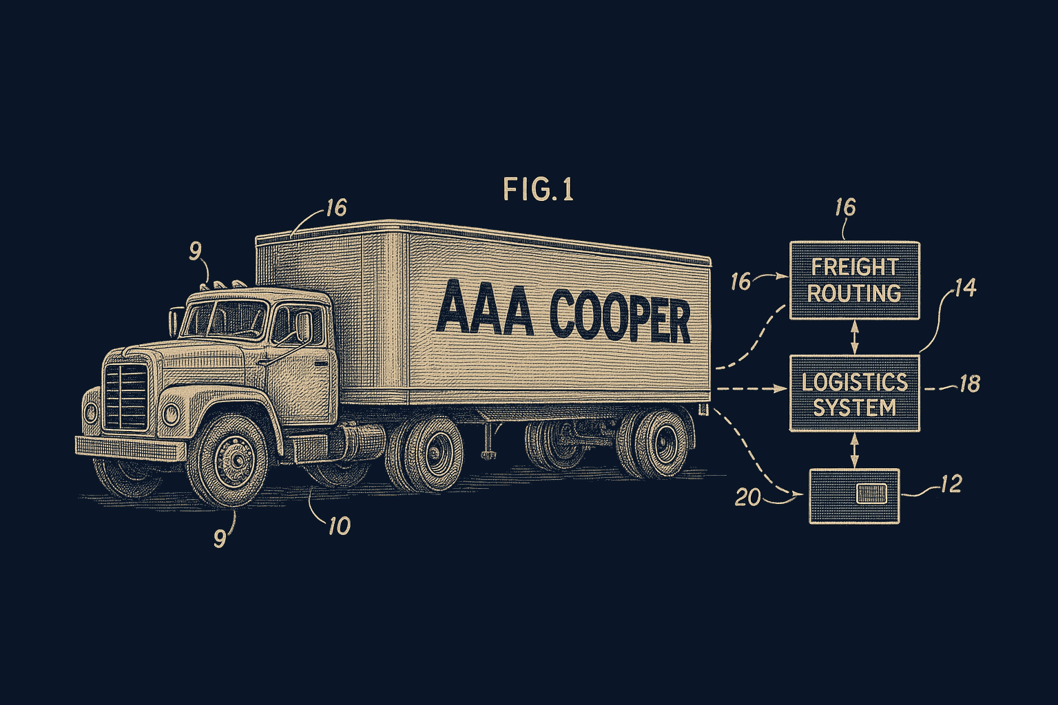 AAA Cooper freight management diagram