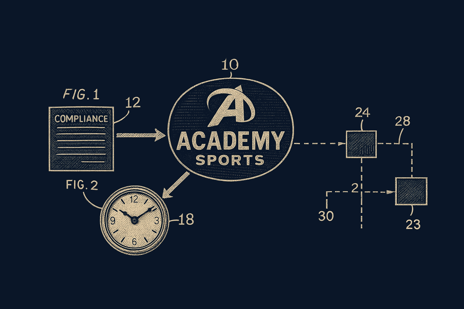 Academy Sports vendor compliance integration