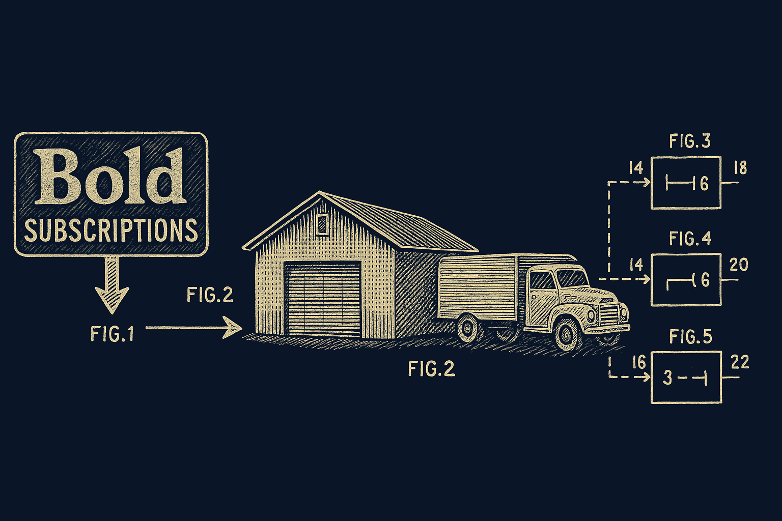 Bold Subscriptions integration diagram