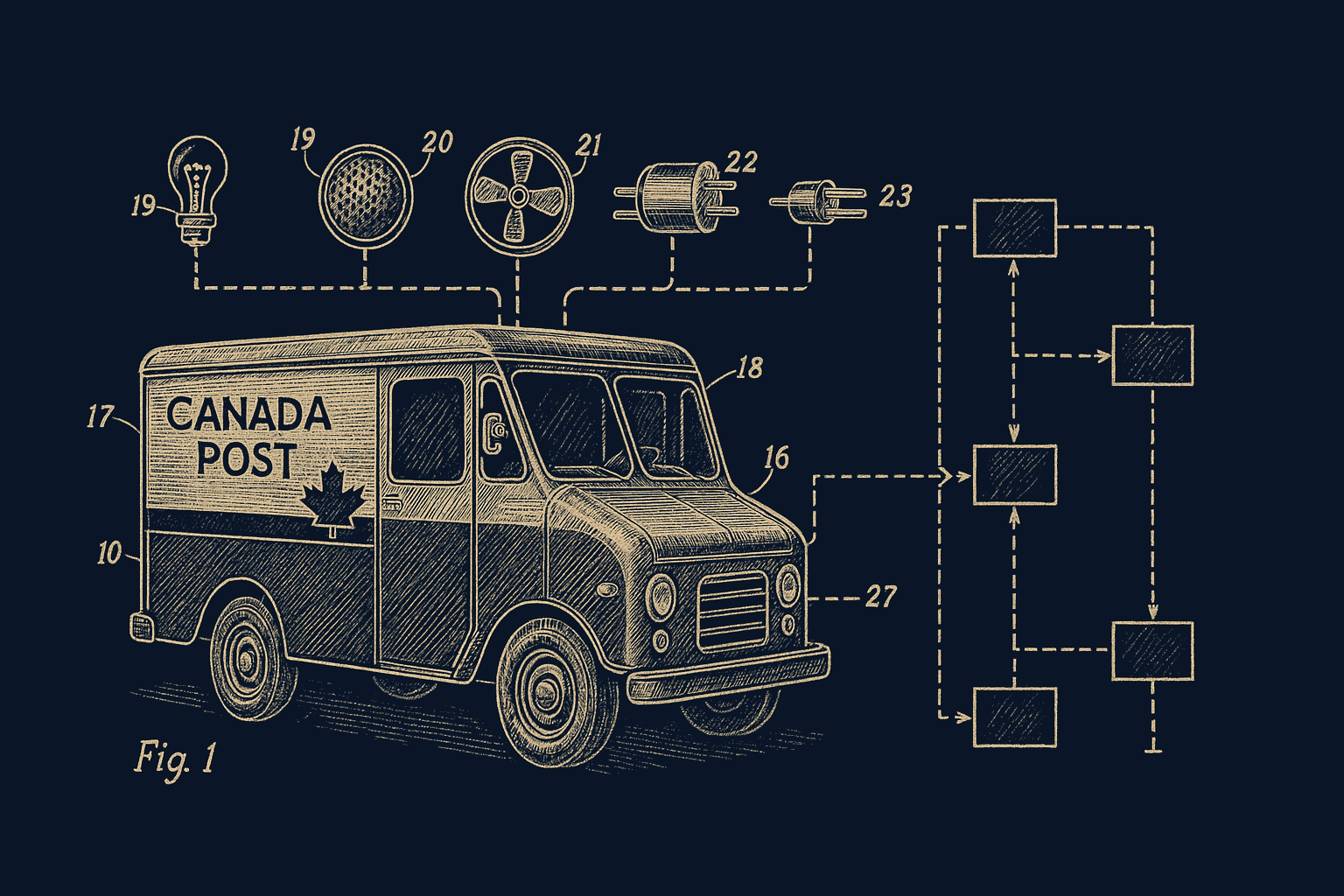 Canada Post integration diagram