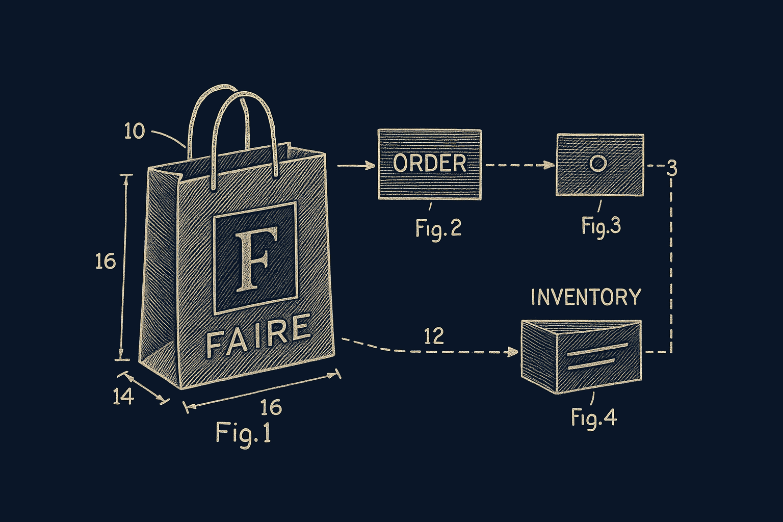 Faire Wholesale Marketplace integration diagram