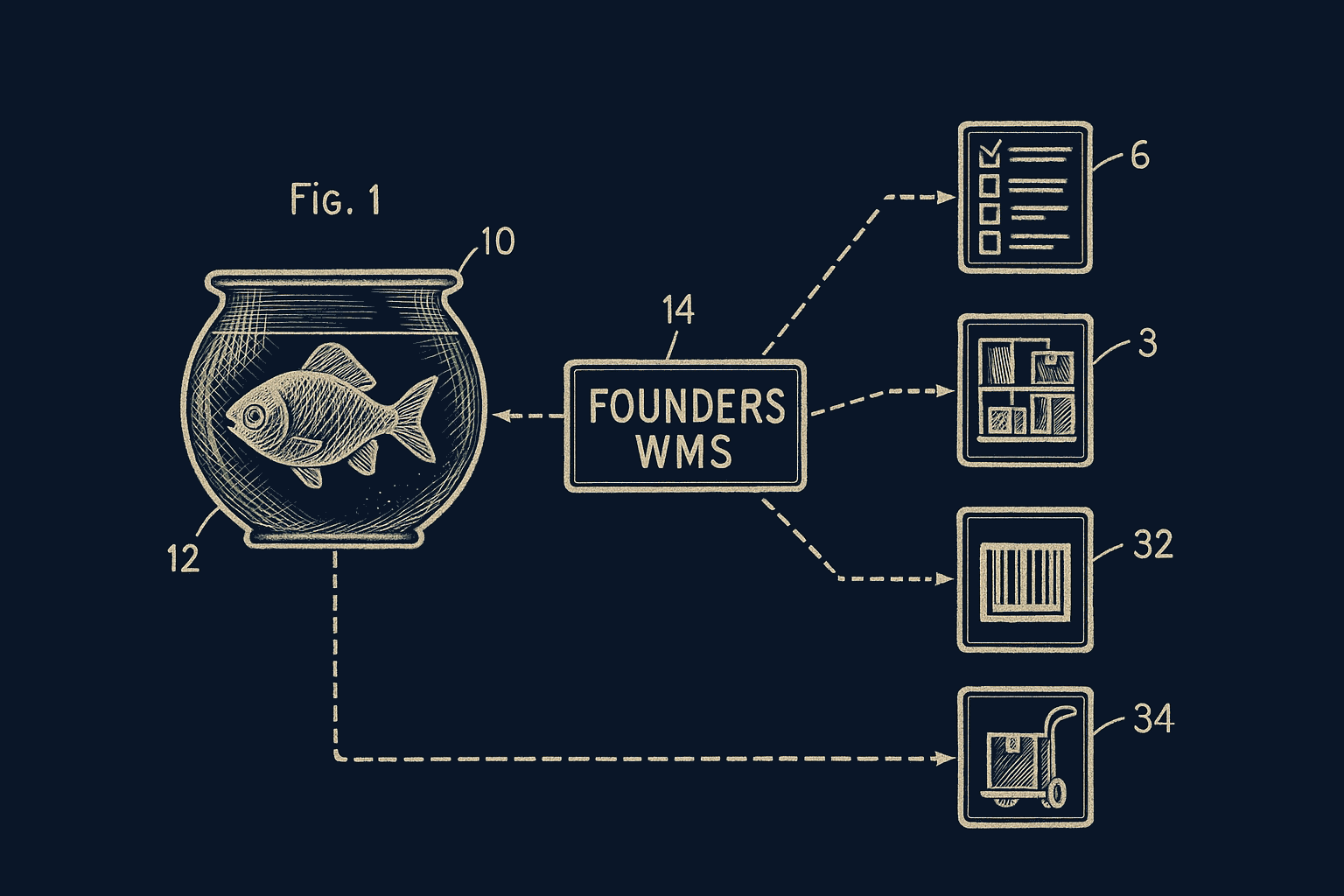 Fishbowl inventory integration diagram