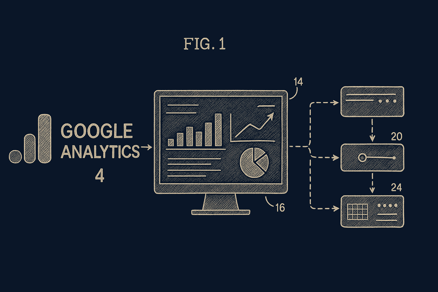 GA4 integration diagram