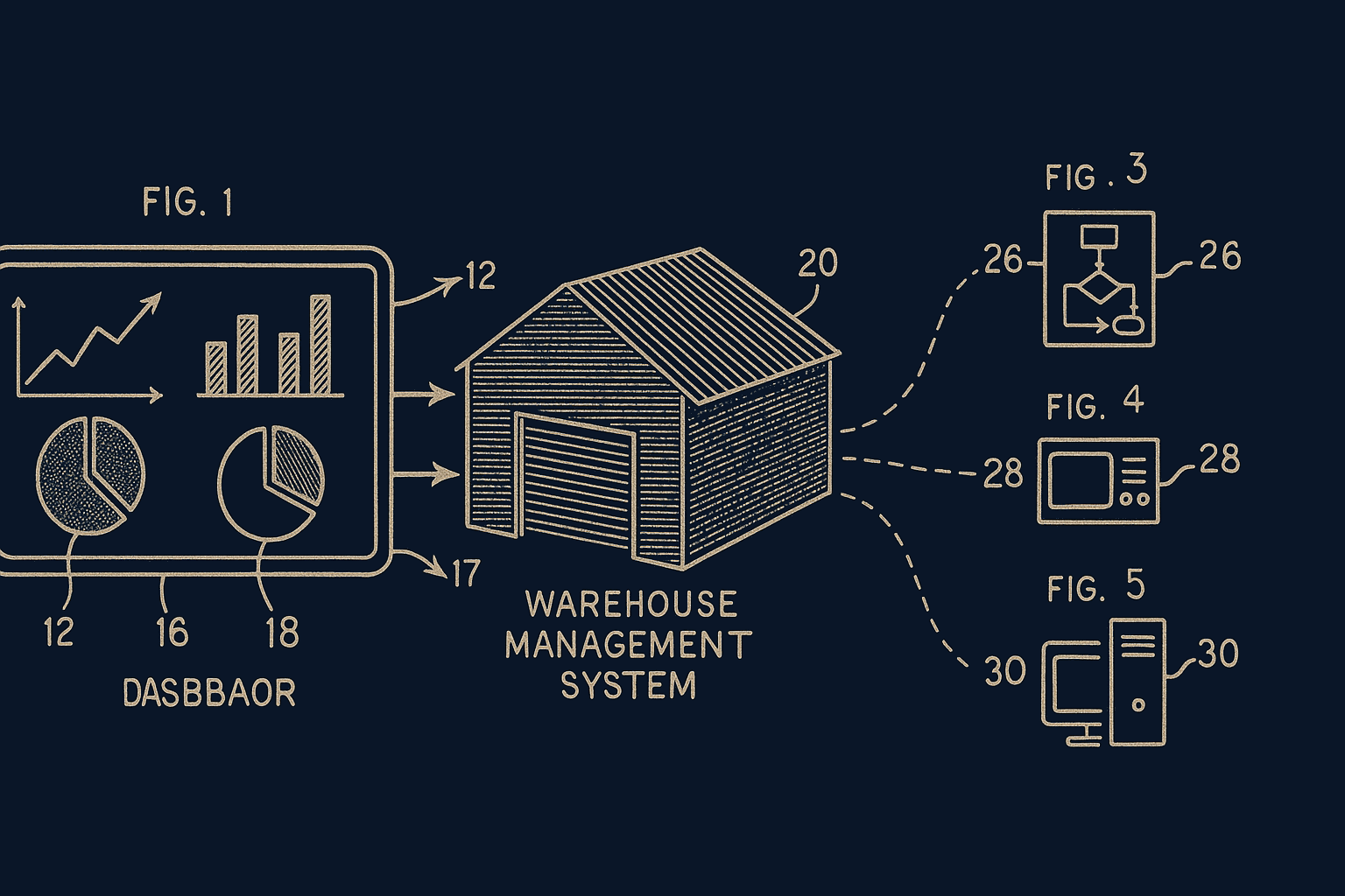 Reporting and dashboard integration diagram
