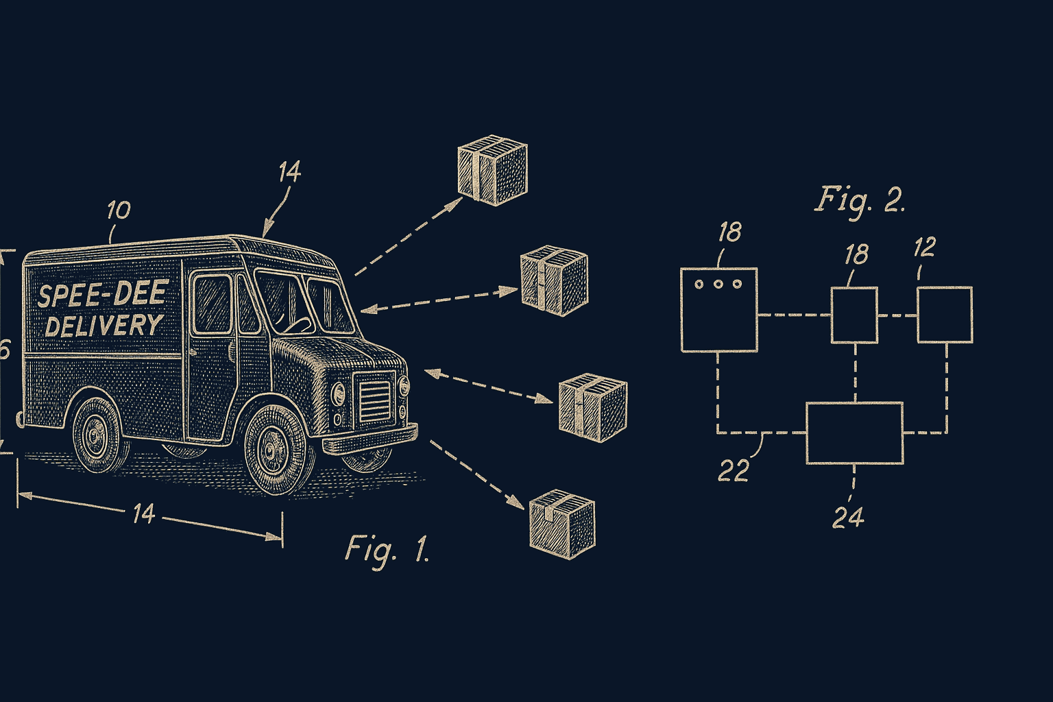 Spee Dee Delivery truck diagram