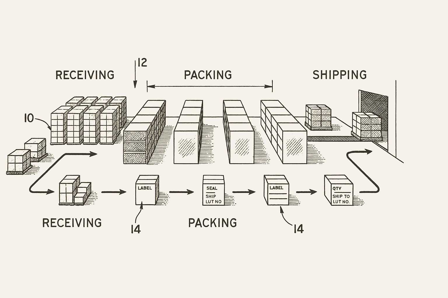 Texas logistics operation