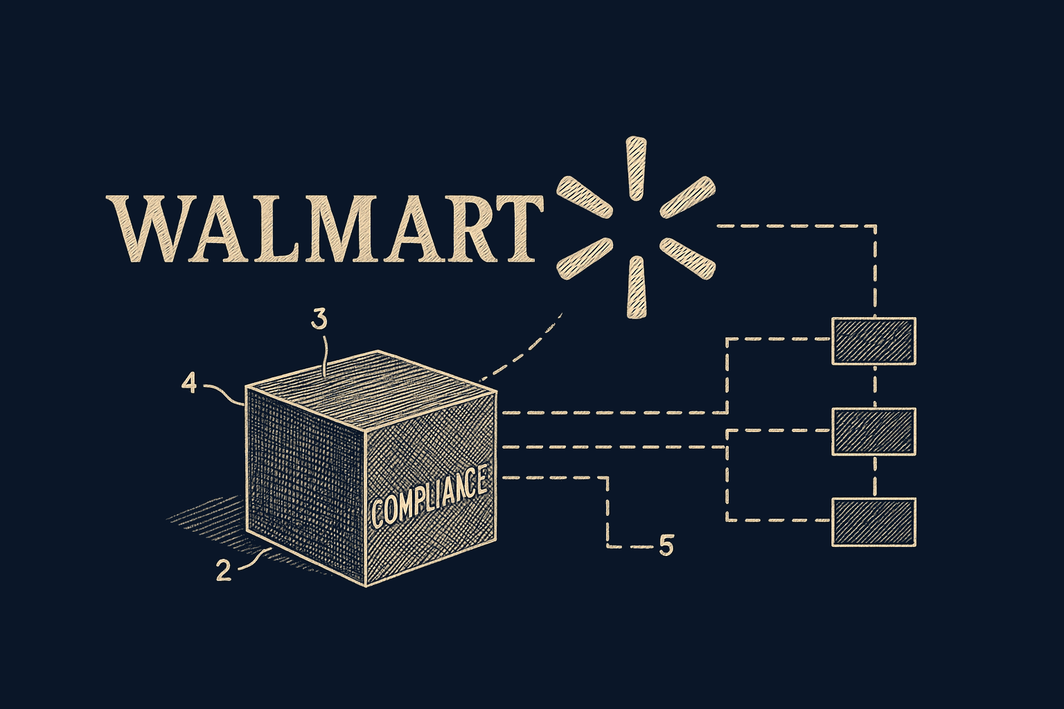 Walmart integration diagram